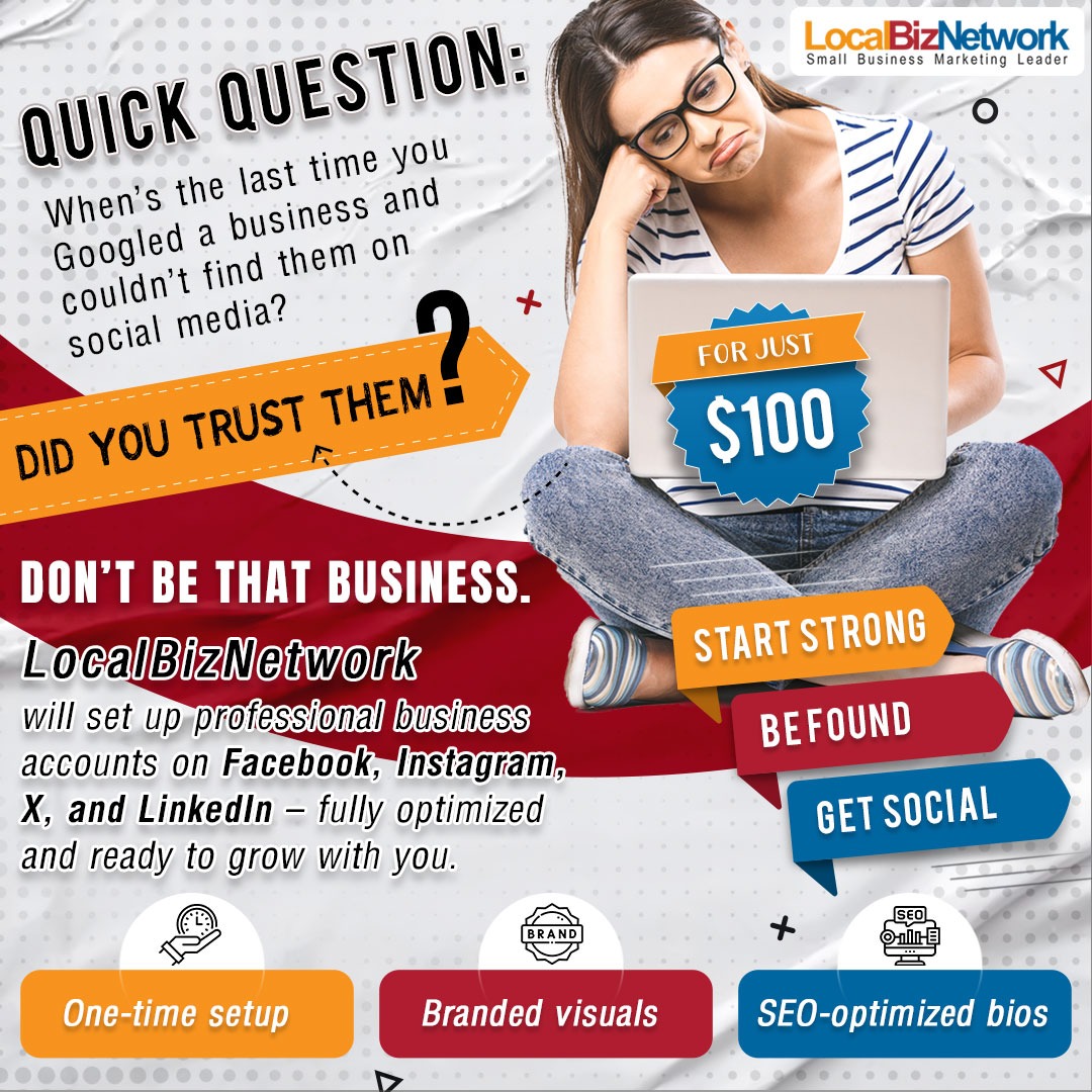 Get Social. Get Found. Start with Expert Account Creation Across Platforms